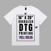 AS Colour Heavy Faded Tee 5082 -DTG Print