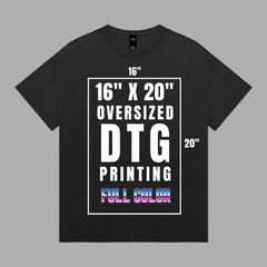 AS Colour Heavy Faded Tee 5082 -DTG Print